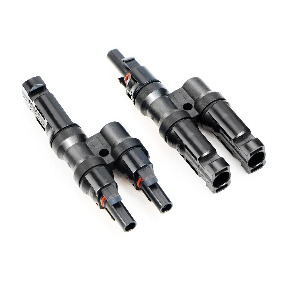 Solar Panel Y Branch Cable Connection Panel Parallel Connector MMF+FFM One Pair