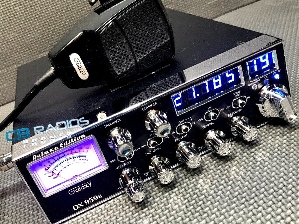Galaxy DX-959B CB Radio PERFORMANCE TUNED + FREQUENCY ALIGNED