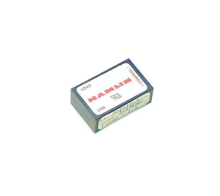 New Hamlin  701-12-5  Solid State Relay Single Phase 240 VAC 3-13 VDC Logic