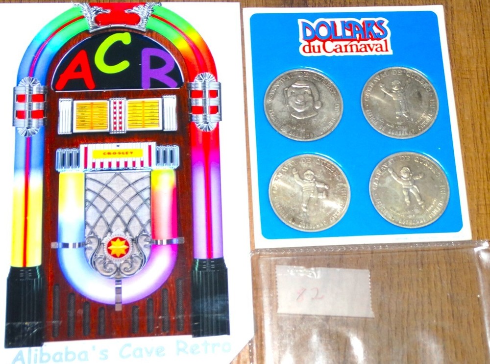 Carnaval de Quebec Set $1 Trade Dollars - 1982