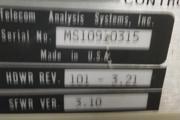 Telecom Analysis Systems (TAS) Model 101