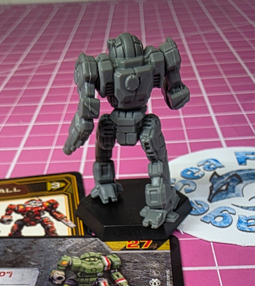 BattleTech Enforcer Mech -- Davion Cavalry Lance + Cards