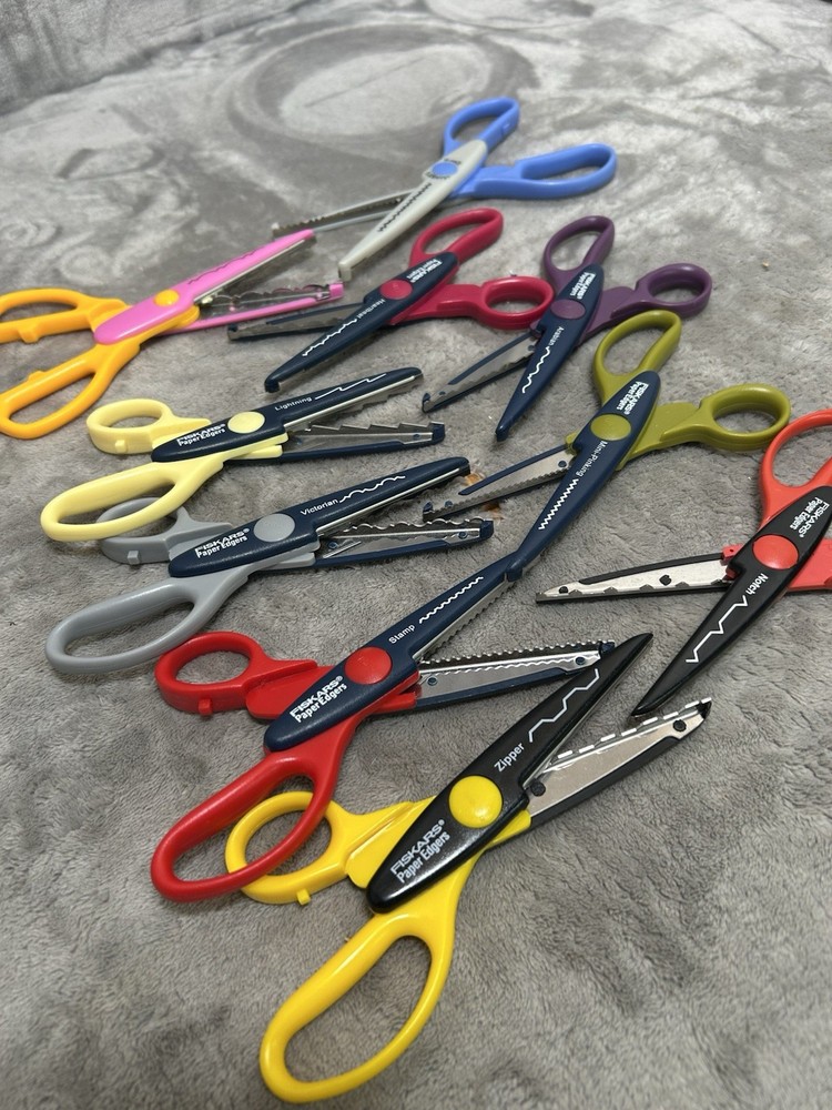 Fiskars Paper Edgers Decorative Craft Scissors Assorted Patterns FREE Shipping