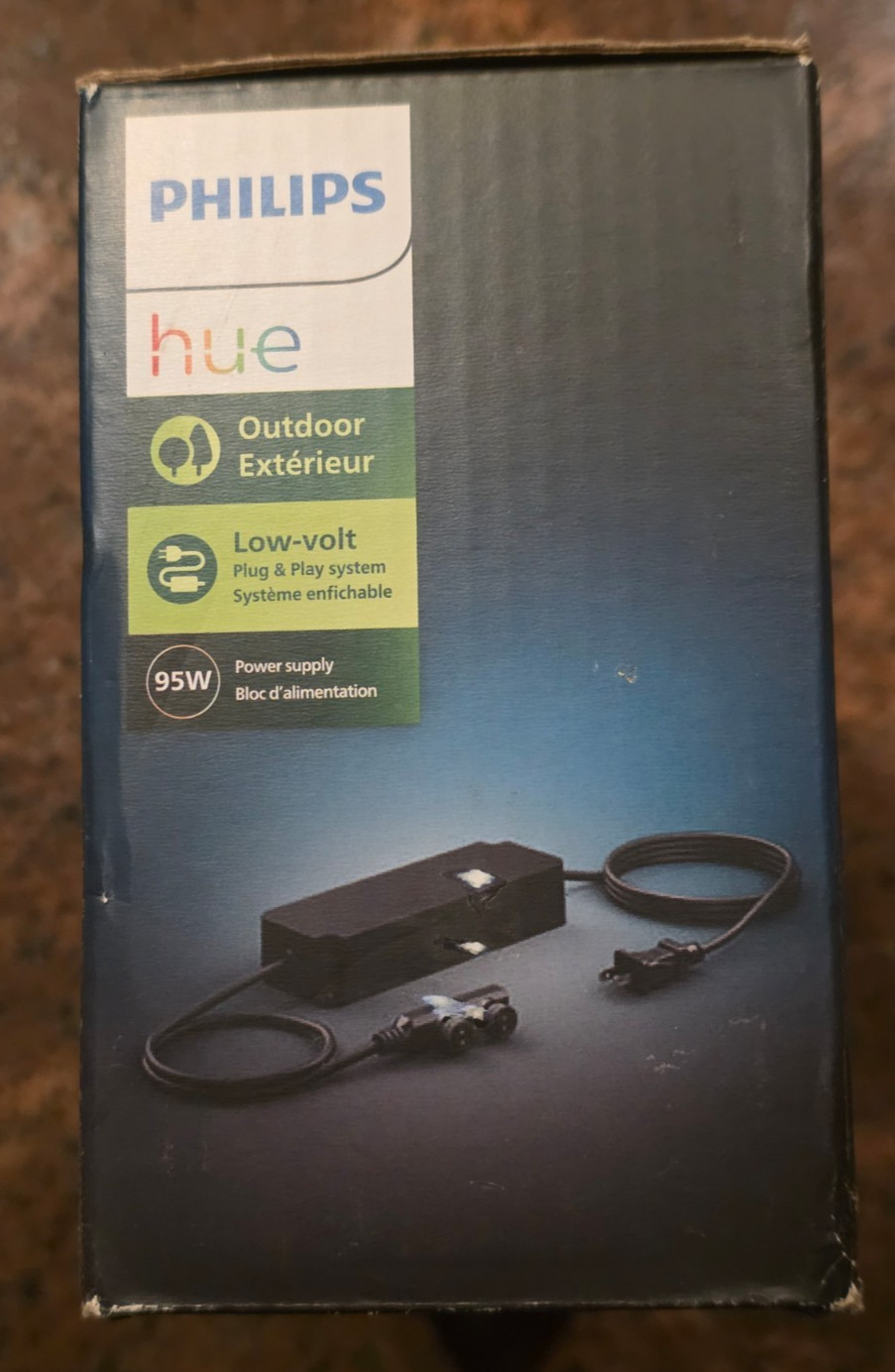 Philips Hue 1748830VN 90-Watt Weatherproof Outdoor Low Voltage Power Supply