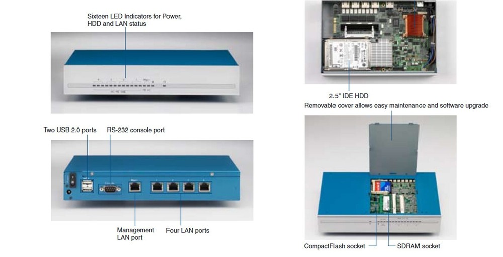 ADVANTECH NETWORK SECURITY PLATFORM FWA-710 Z06