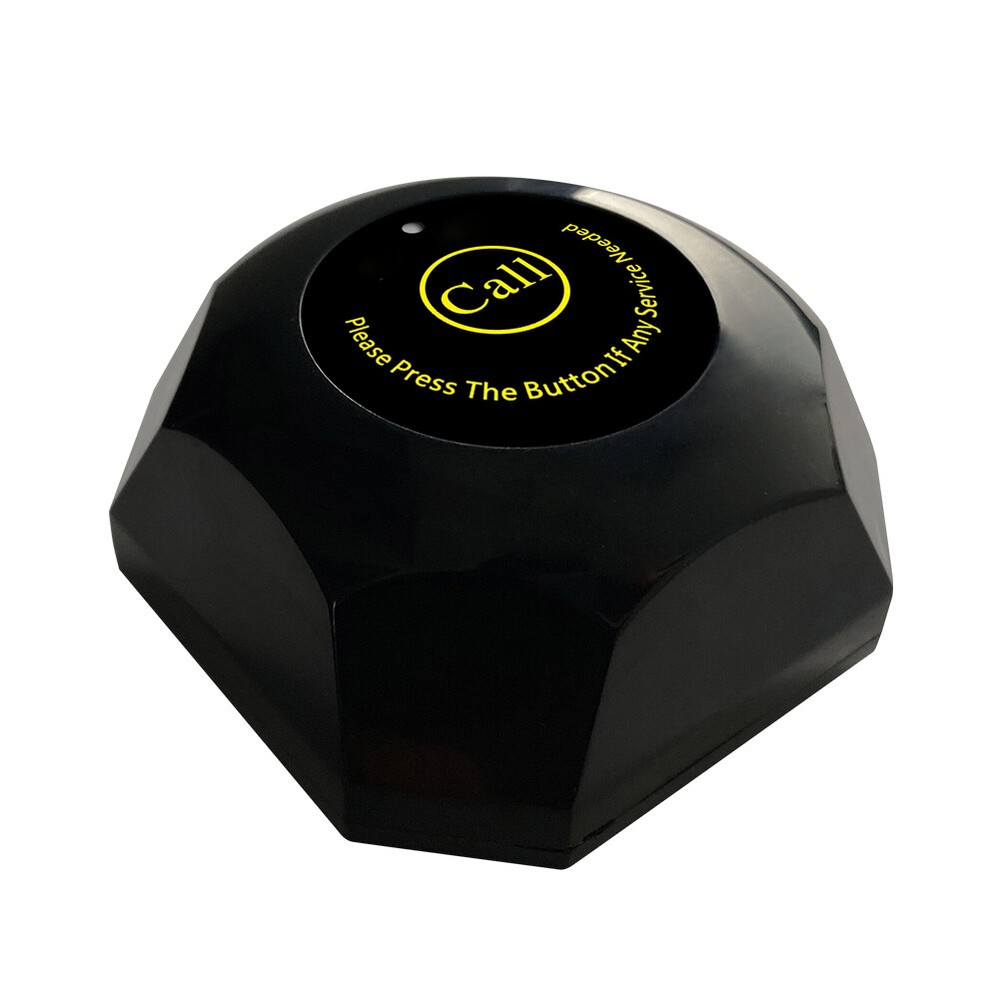 BCITY Wireless Waiter Service Calling System 1 Receiver 20 Black Call Buttons