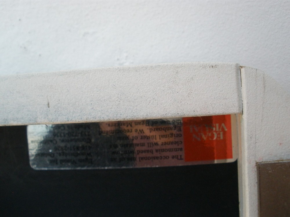 Egan Visual White Board/ Poster Board, Projection Screen Combination