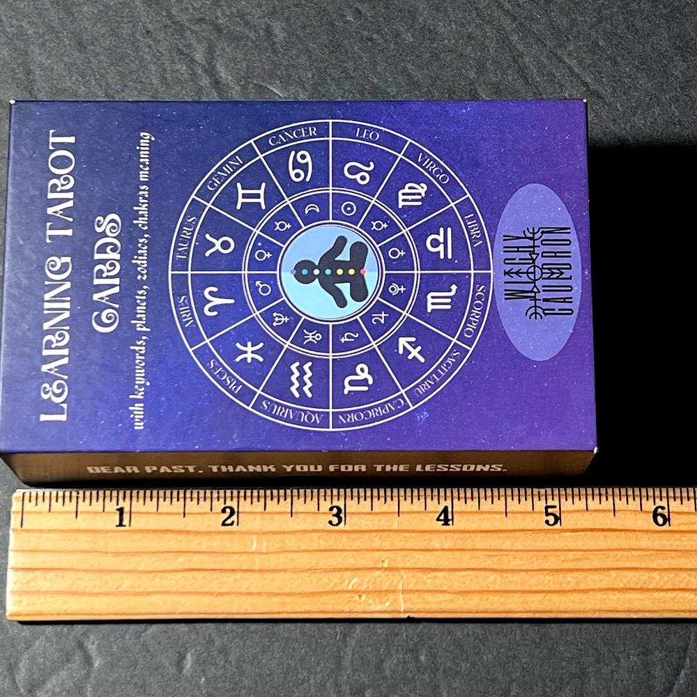Witchy Cauldron Learning Tarot Card Deck For Beginners in Box Illustrated