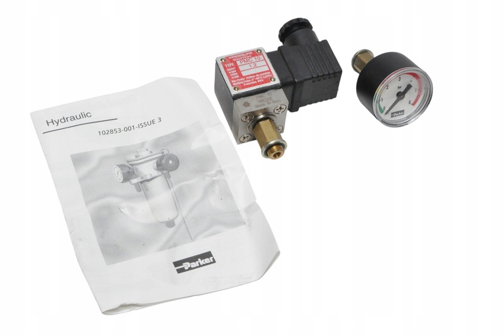 Pressure switch PMC10, pressure gauge