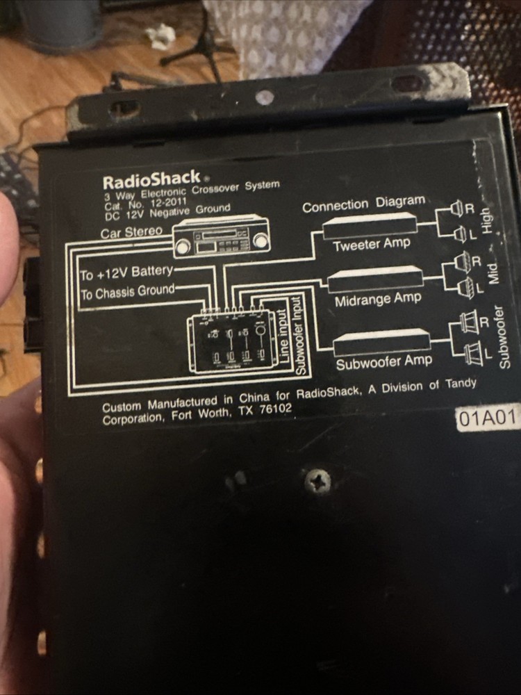 Radioshack - Audio Control Three Way Crossover