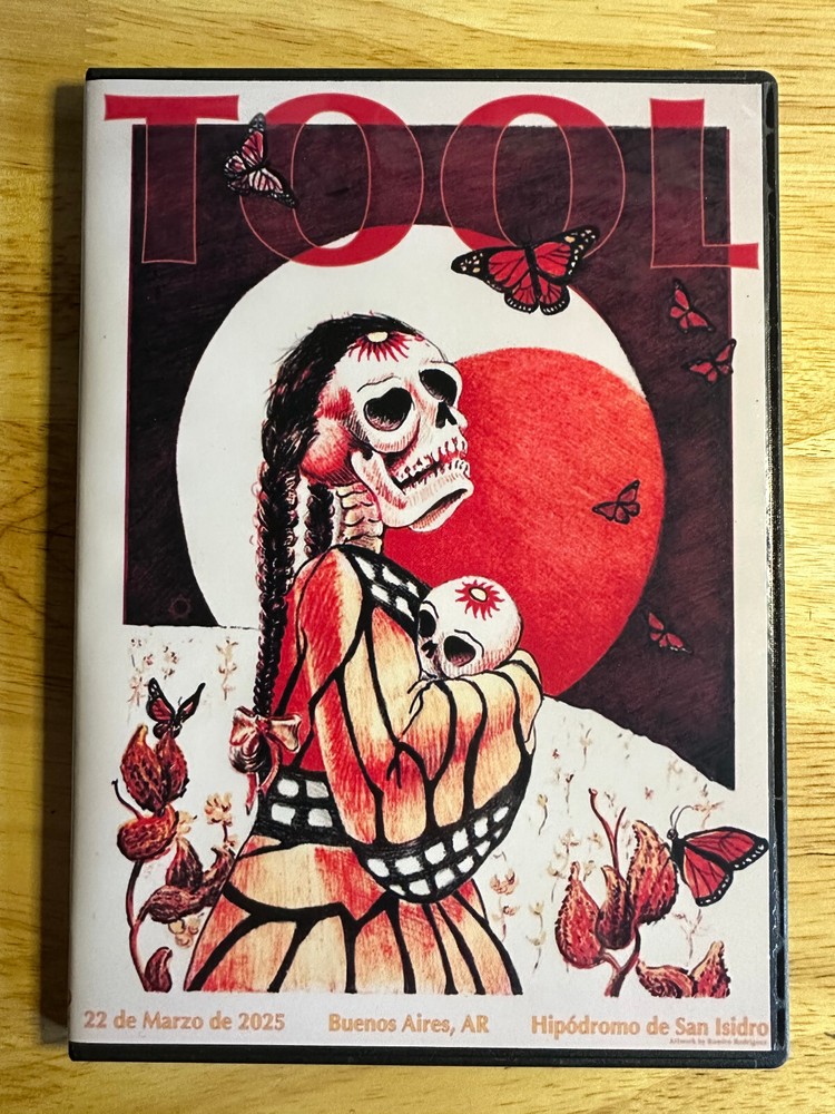 TOOL - Lollapalooza Live in Bueanas Aires DVD Maynard Perfect Circle