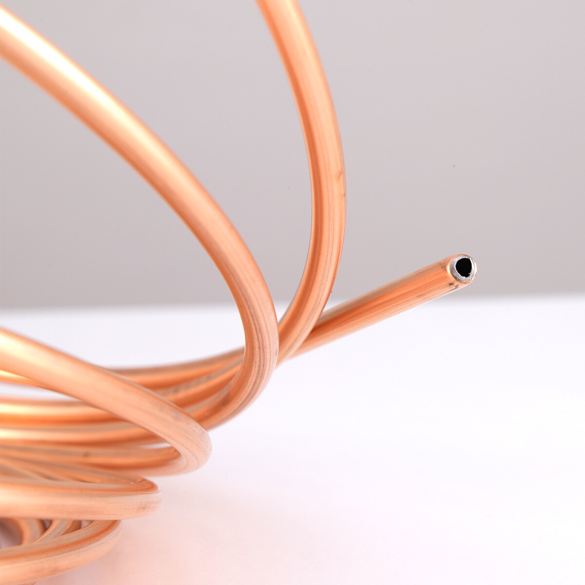 Brake Line Tubing Kit Copper Nickel 25 Ft Coil Roll 1/4'' OD with 16 Fittings