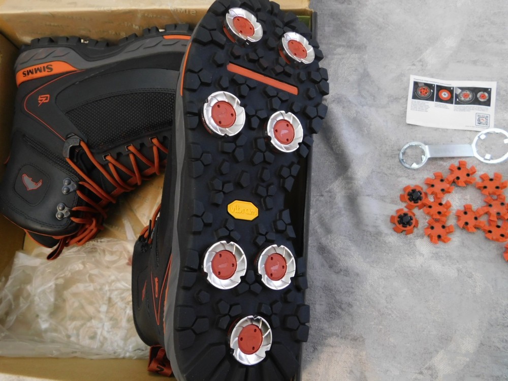Simms G4 PRO Powerlock Wading Boots - Vibram® Sole SIZE 13