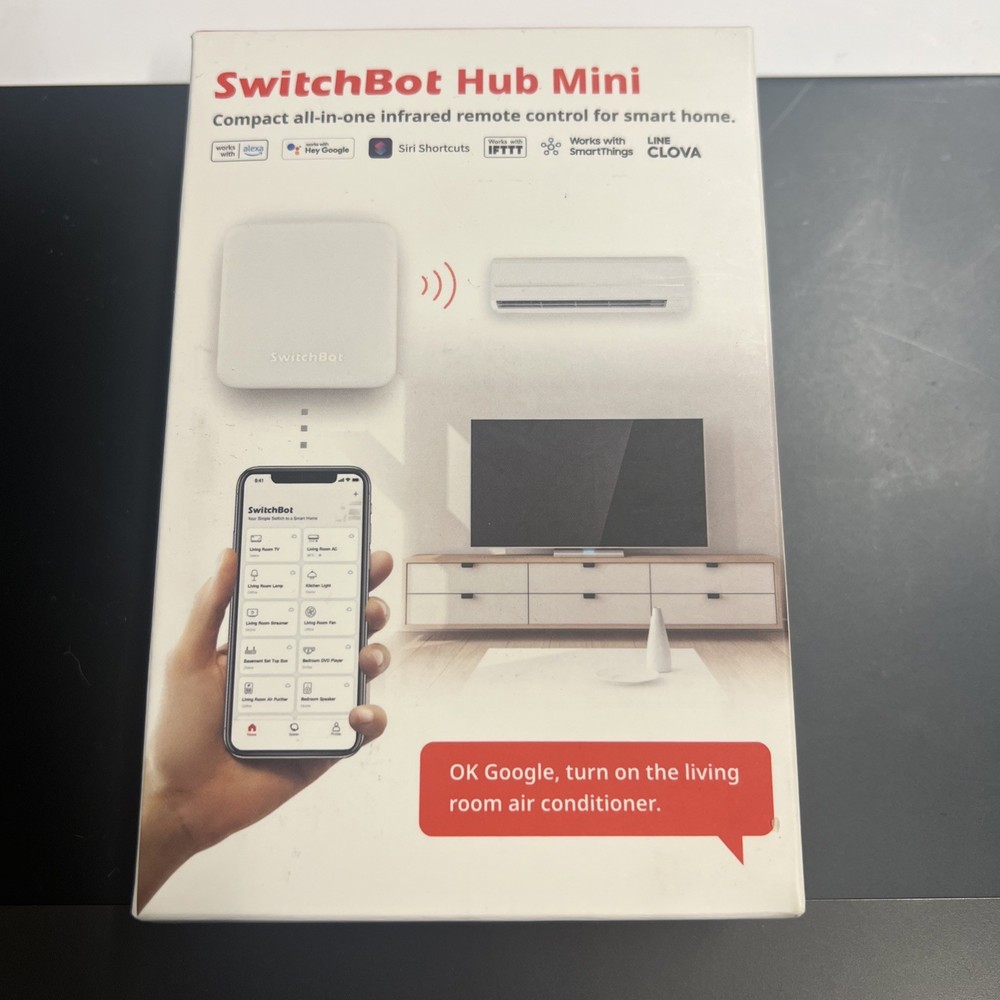 SwitchBot Hub Mini Smart Remote Home Control IR Blaster - NEW