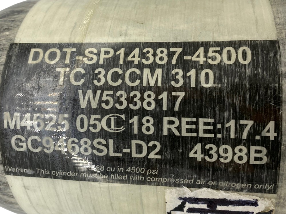 Empire 68/4500 Paintball Tank