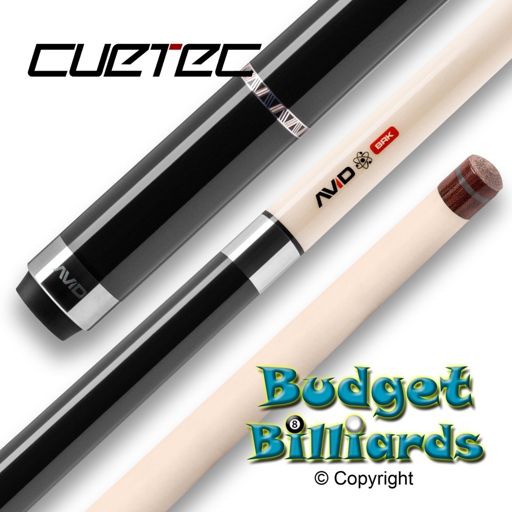 Cuetec AVID SURGE BREAK CUE • BLACK/GOLD