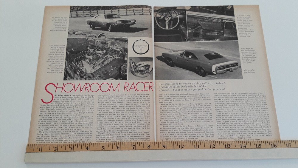 1969 DODGE 500  ORIGINAL 1969 ARTICLE