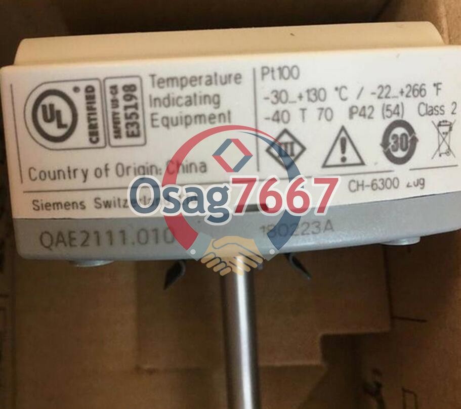 1PCS SIEMENS QAE2111.010 Immersion Temperature Sensor NEW