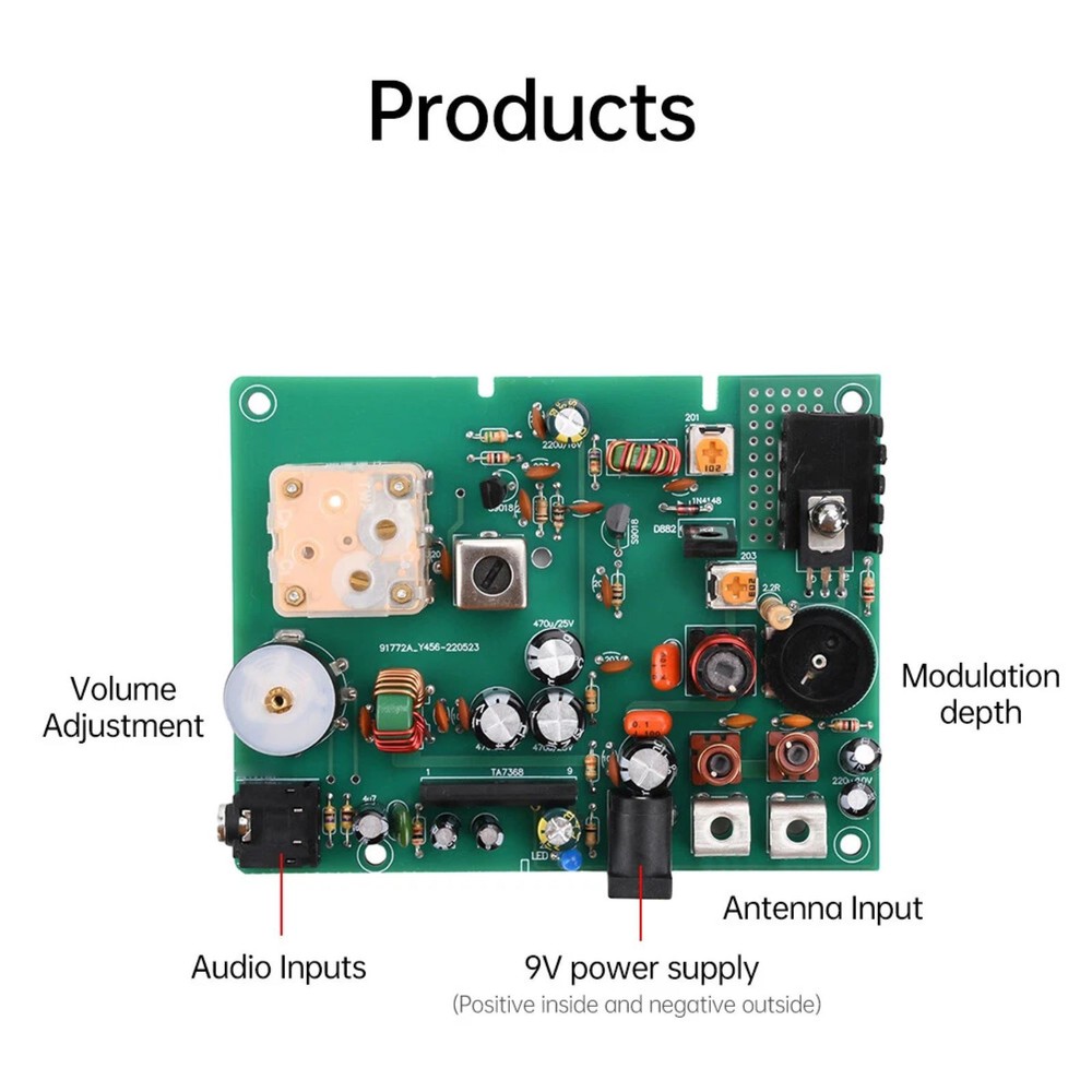Medium Wave AM Radio Transmitter DIY Module For Good Penetration Performance