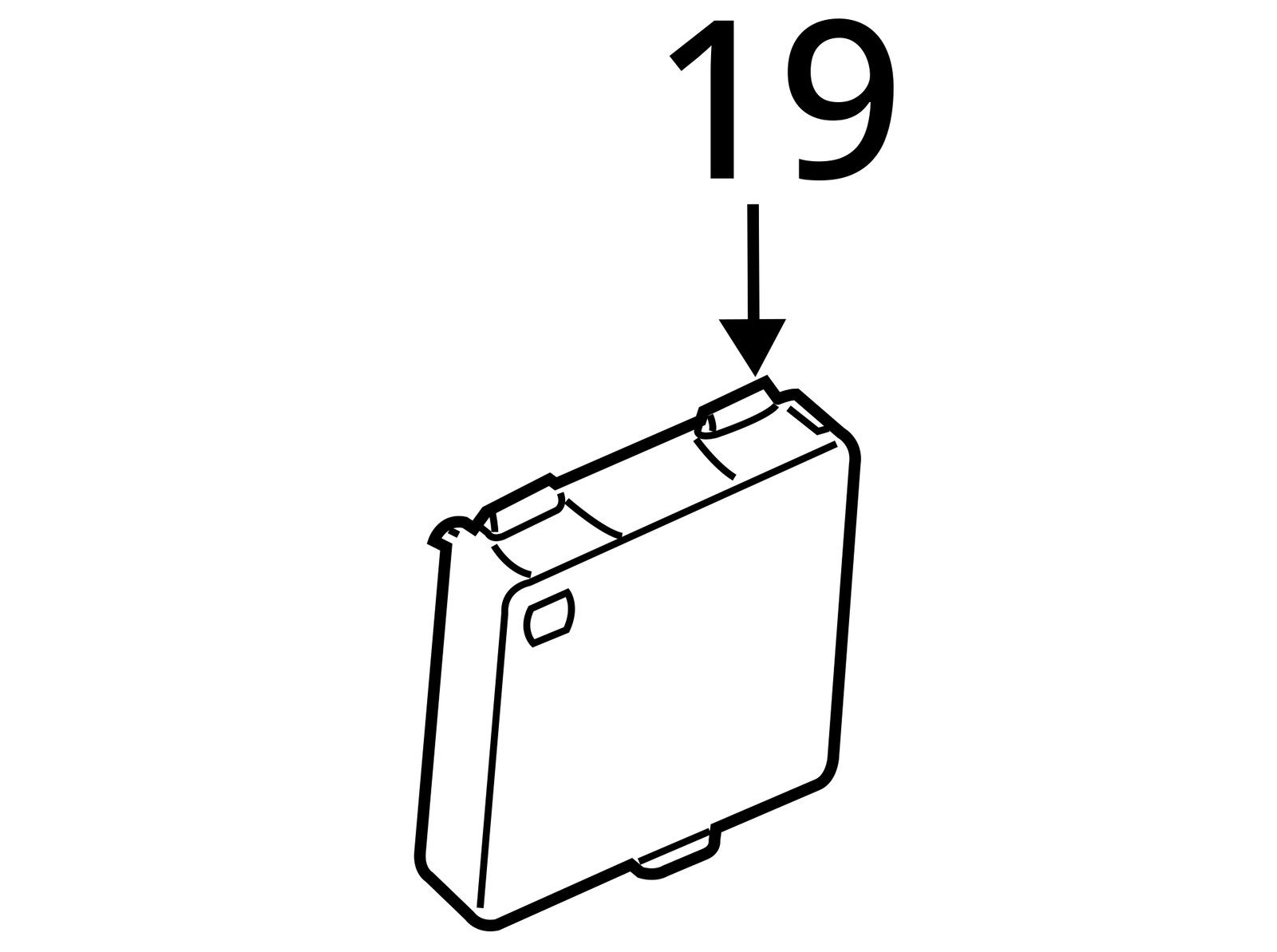 2015 2016 2017 Lincoln Navigator OEM Right Rear Blind Spot Radar DG1T-14C689-EA