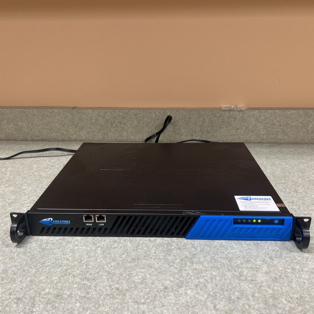 Barracuda Web Filter 410 Web Security Gateway