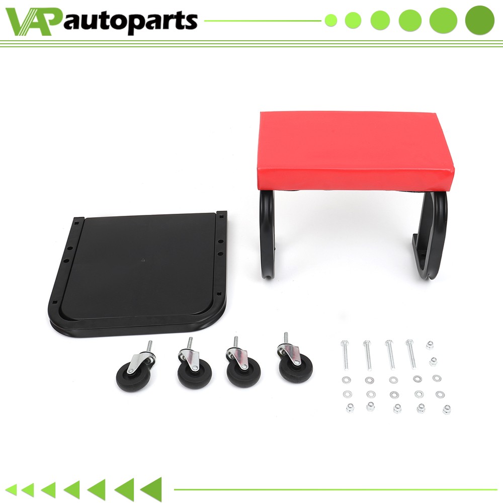 Rolling Creeper Seat Mechanic Stool Chair Garage Work Shop Tools Tray