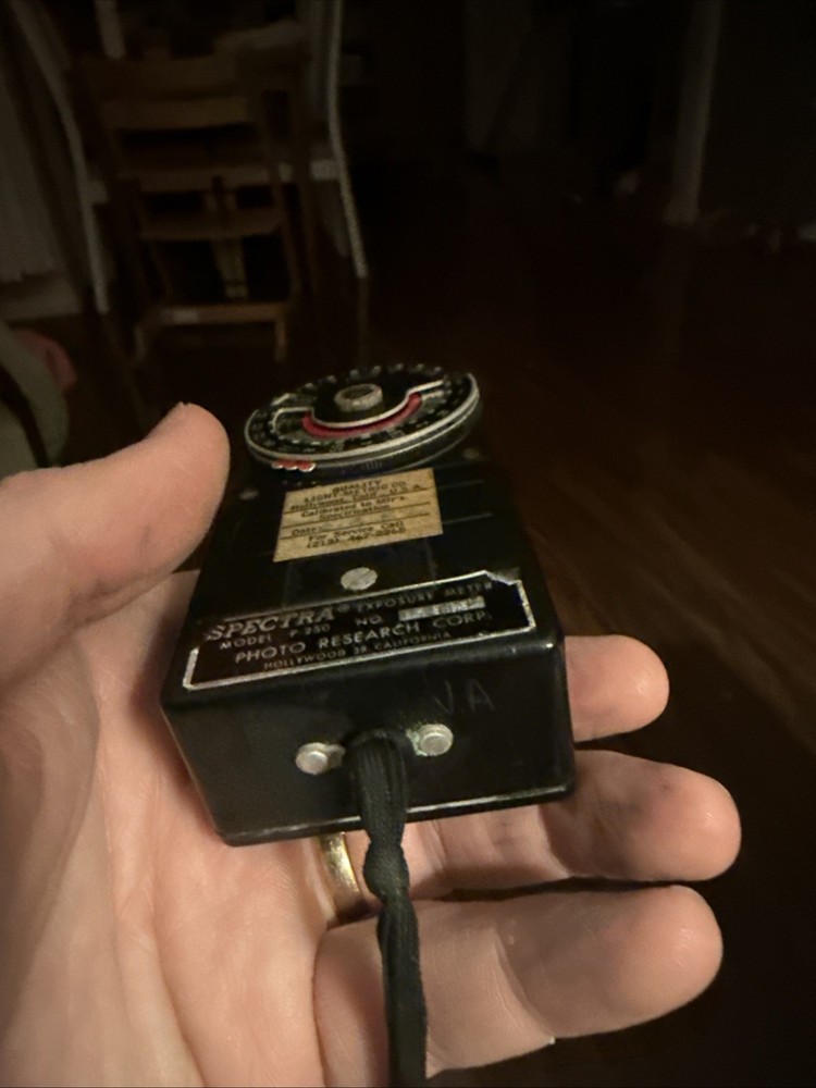 Spectra Pro Model P-250 Light Meter, with Case