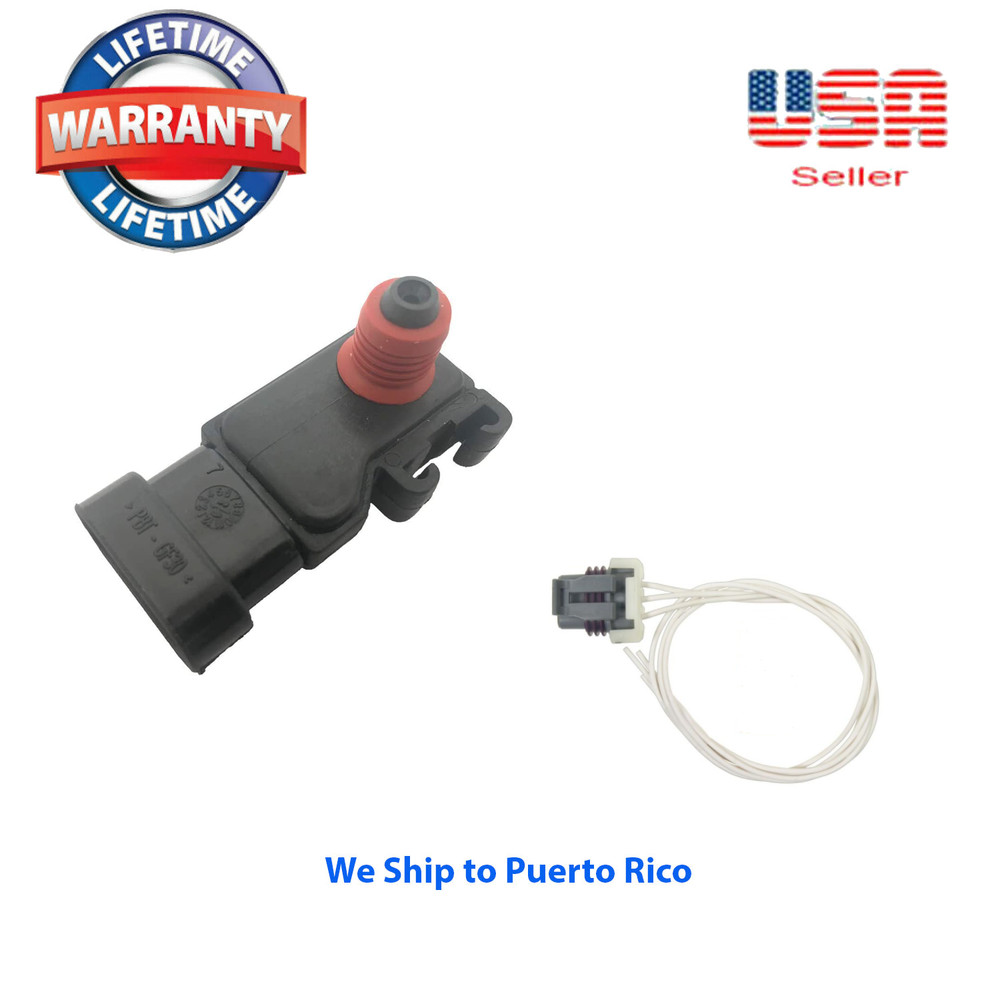 Harley-Davidson  Replacement Map Sensor & CONNECTOR MC-MAP3 10220075 933-1003