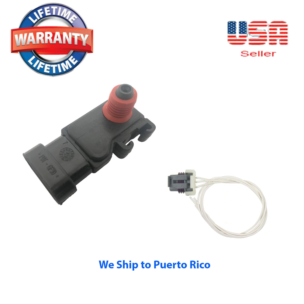 Harley-Davidson Replacement Map Sensor & CONNECTOR MC-MAP3 10220075 933-1003