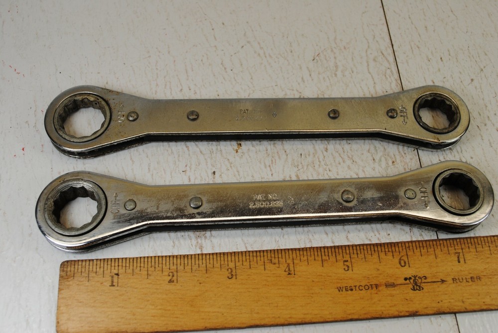 Blackhawk Tools Ratcheting Wrenches 5/8 - 11/16" & 5/8 - 3/4"
