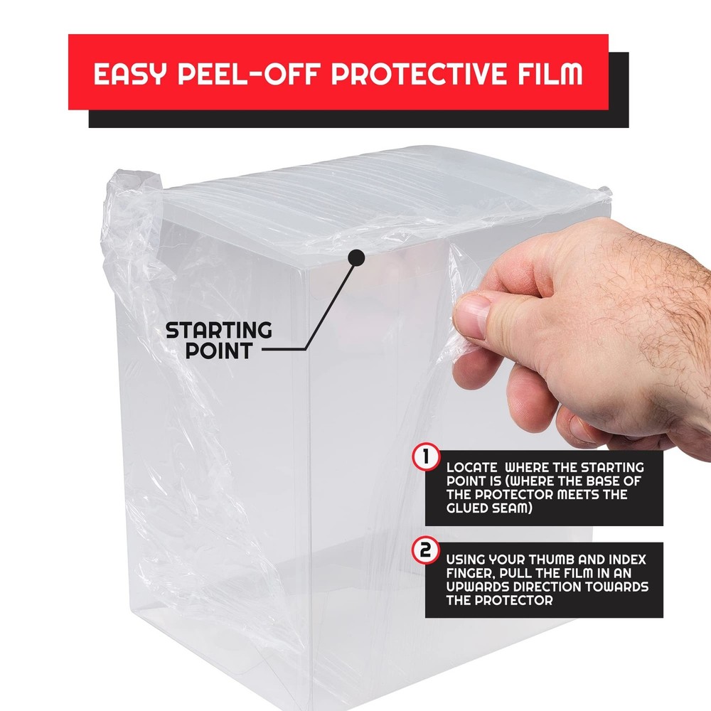 Premium Nendoroid Box Protective Plastic Display Box Case - Ultimate Dust, Di...