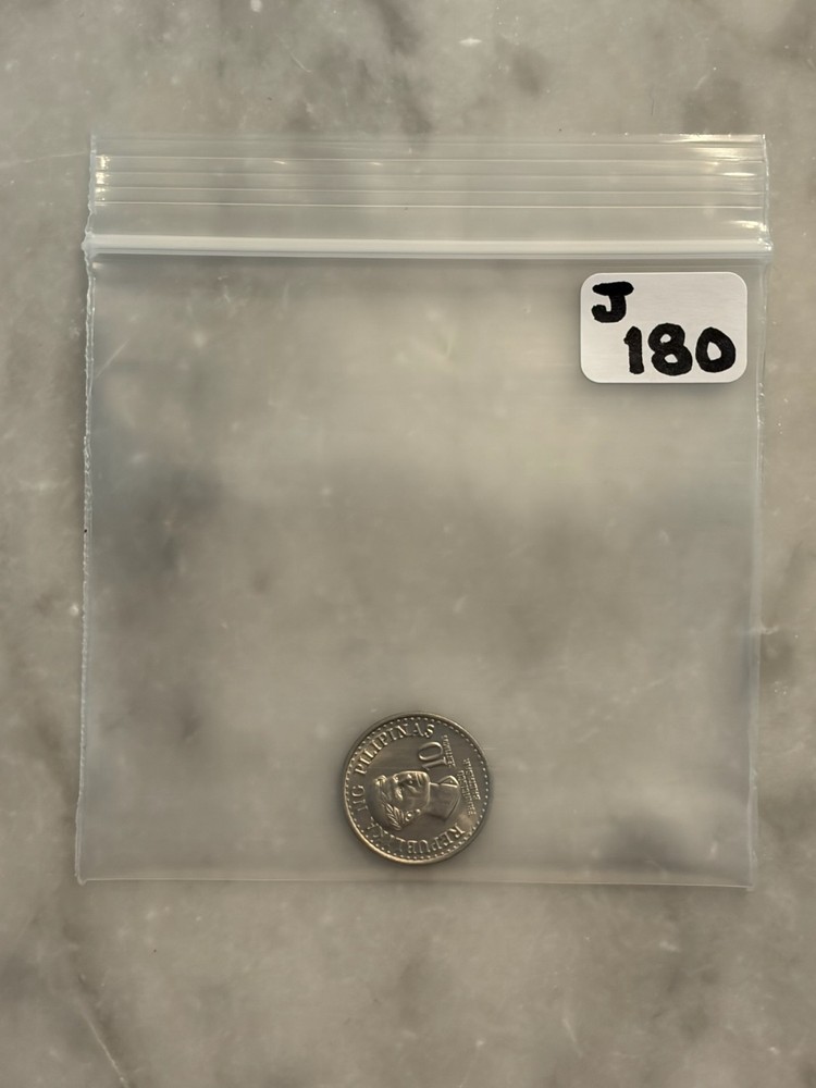 1977 Philippines 10 Sentimos - BU - Brilliant Uncirculated