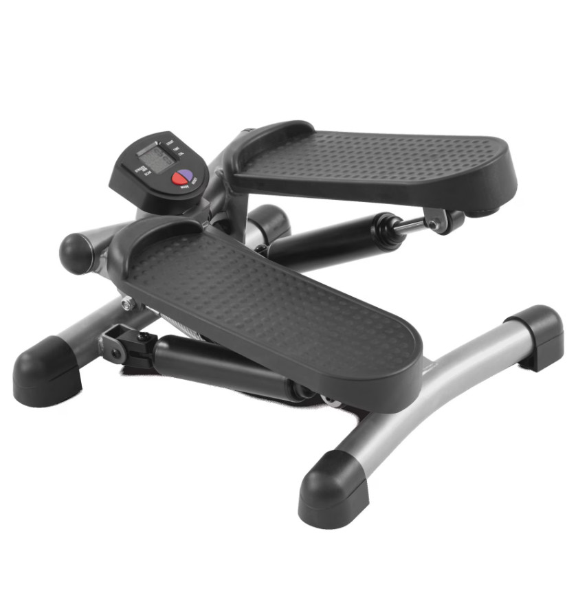 Athletic Works Mini Stepper – Twisting Cardio Exercise Step Machine Black