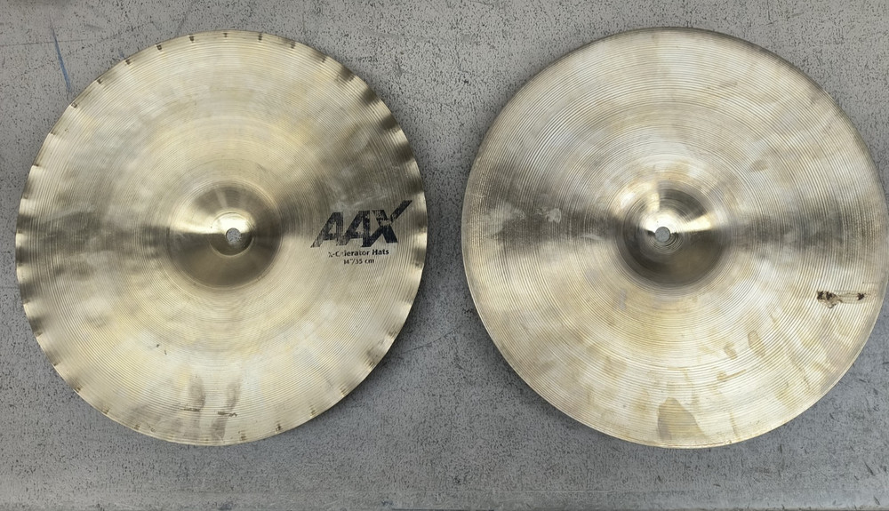 Sabian AAX X‑Celerator Hi‑Hat Cymbals – 14"