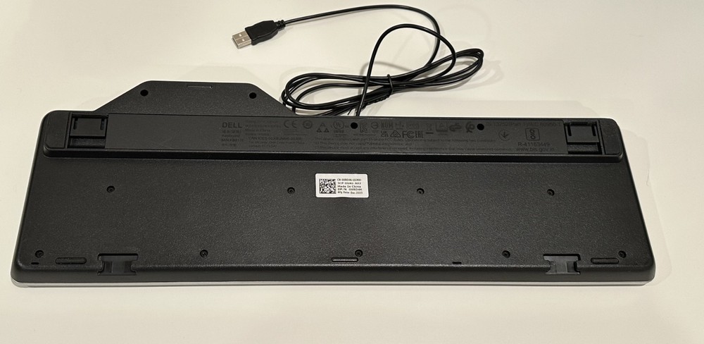 2x Dell KB813 Keyboard HP Wireless Mouse USB 3.0 Ethernet Adapter Bundle Lot