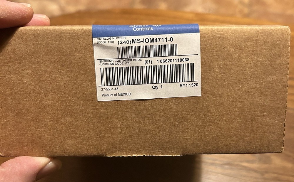 Johnson Controls MS-IOM4711-0 PLC Input/Output Module 17 Point