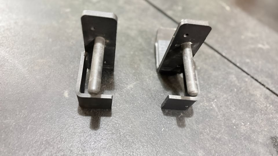 Pair of Rogue Fitness J-Cups for 2" x 3" Rogue Rigs