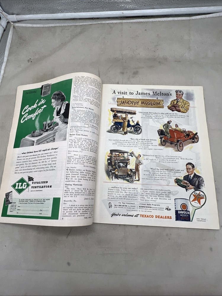 WW2 US Time Magazine General Ridgeway April 1945 (BB981