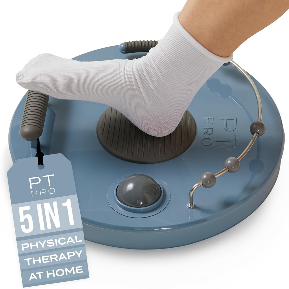 5-in-1 Foot & Ankle Trainer - Exerciser, Stretcher & Flexibility Device