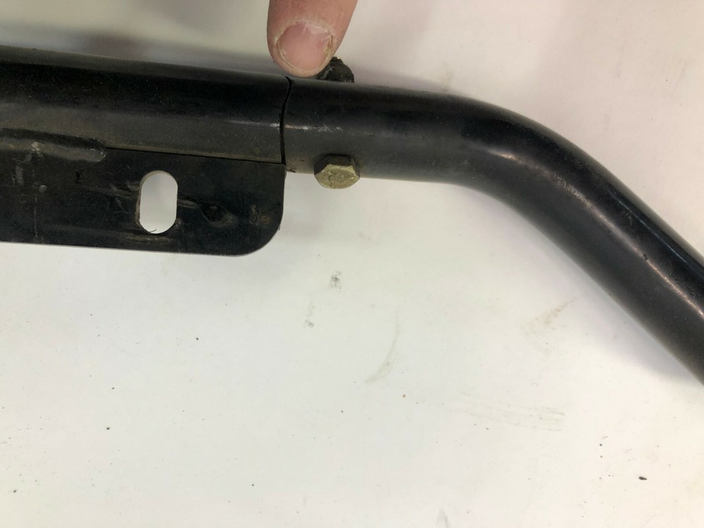 Harley bagger exhaust muffler support mounting bracket hanger