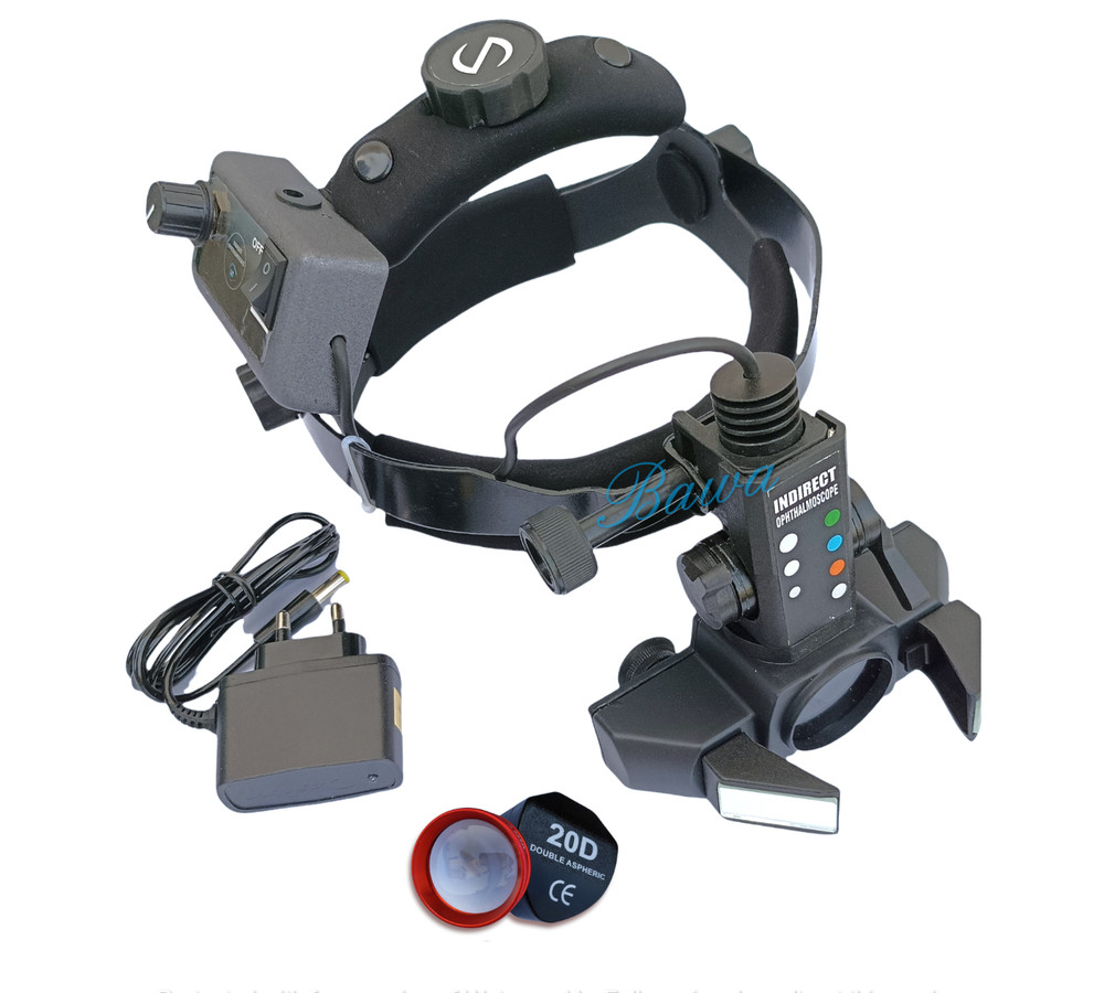 Original Indirect Ophthalmoscope Wireless Rechargeable Head Worn Type