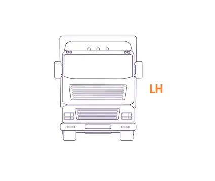 +MAN TGX (2013 ON) FRONT BUMPER STEP SUPPORT BRACKET PASSENGER SIDE LH MAN514