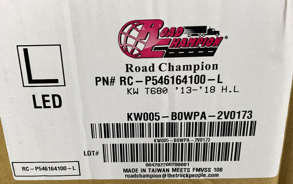 KW T680 HEADLIGHT, RC-P546164100-L