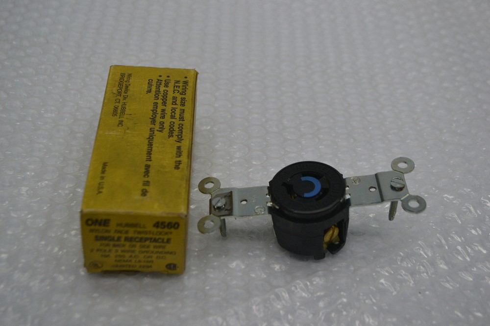 HUBBELL 4560 RECEPTACLE NSMP