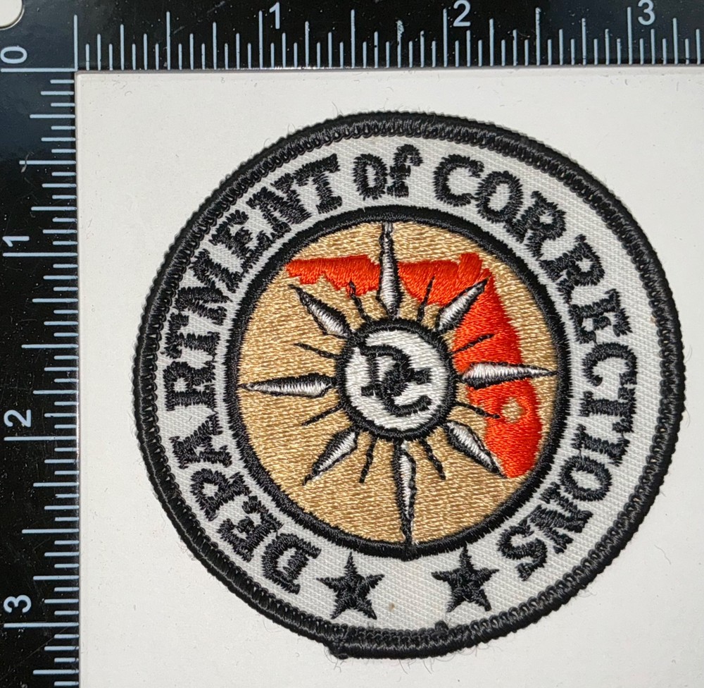Florida FL Department of Corrections Patch