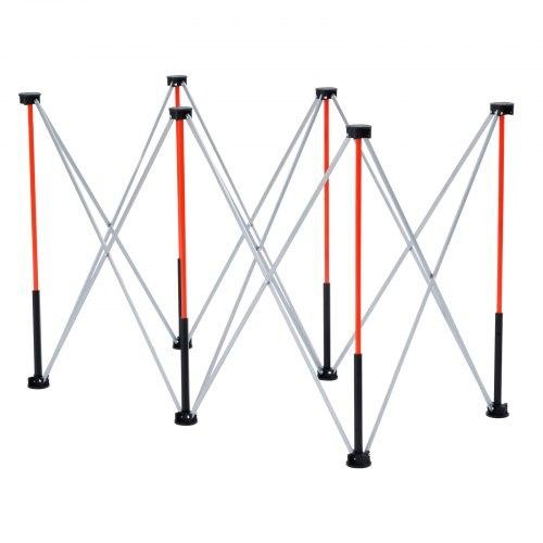 Portable Folding Workstand 416 x 218 ft Collapsible Workbench 2500 lbs