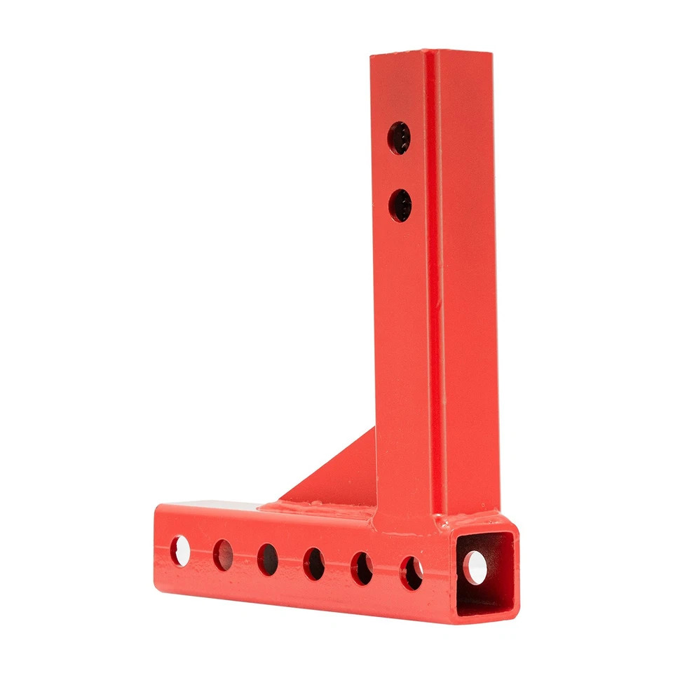 3 Way Tri Ball Adjustable Solid 2" Receiver Triple Drop Turn Tow Hitch Mount US.