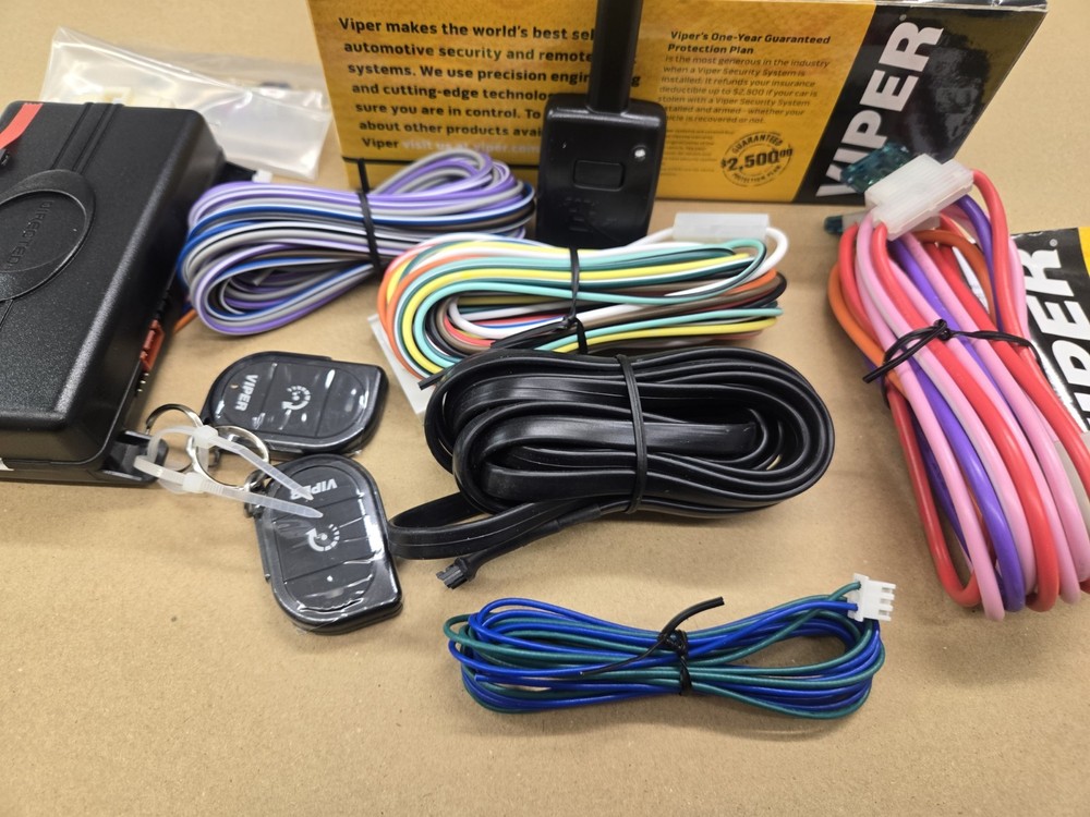 NEW Viper 4115V, 1-Way Remote Start System w/ TWO 1-Button Remotes