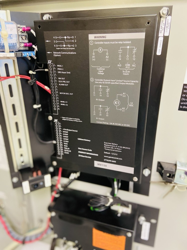 Caterpillar Model: CTG Automatic Transfer Switch (ATS) with an MX150 Controller