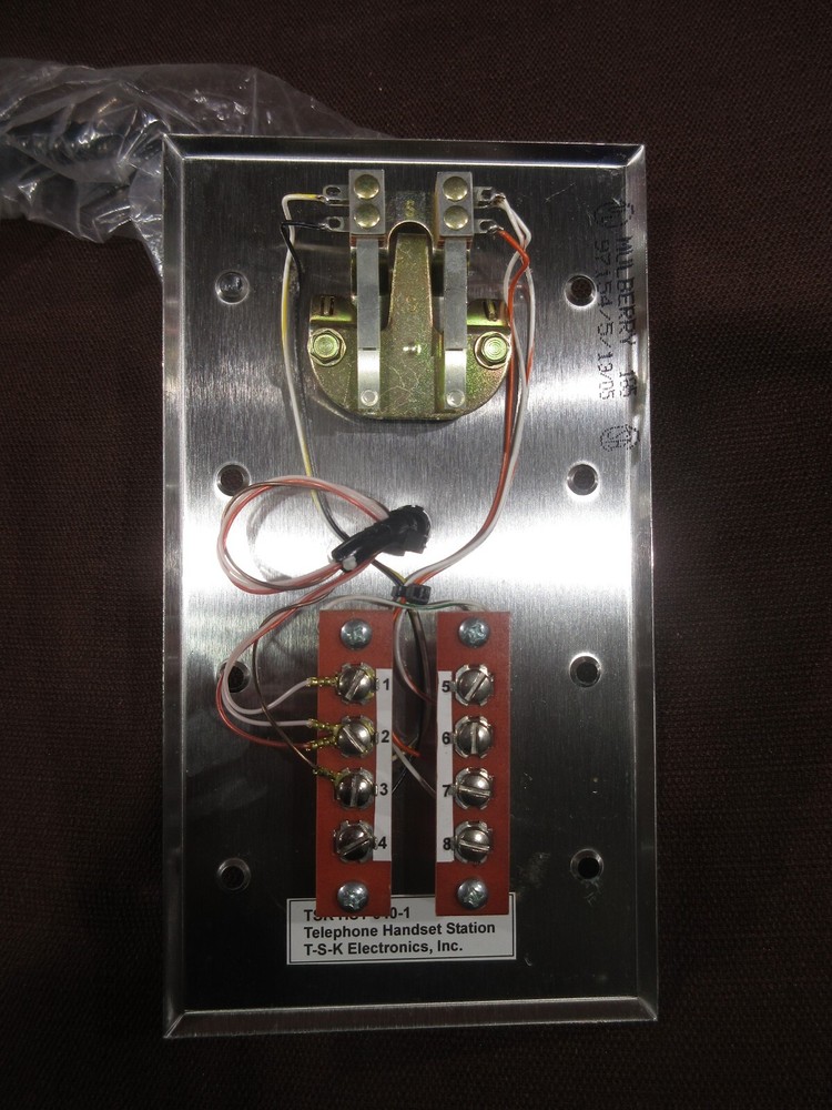 New TSK HST-04-01 Telephone Handset Intercom Station, TSKCOM